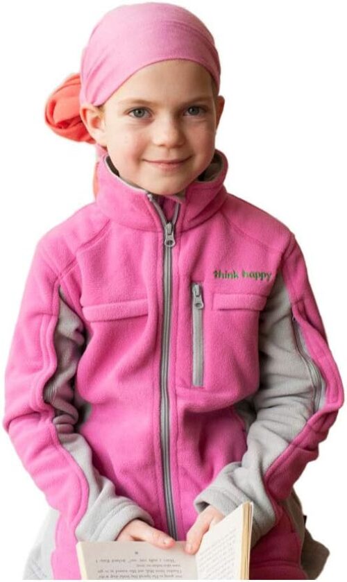Cozy Fleece – Girls – Chemotherapy Clothing Pink