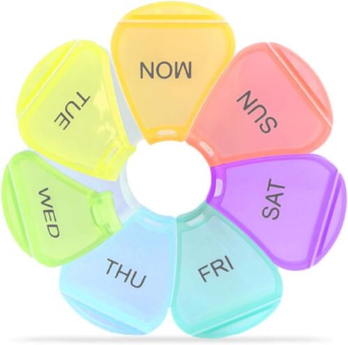 Pill Organizer, Weekly Pill Organizer, Pill Box, Medicine Organizer, Pill Case, Pill Container, Pill Box 7 Day, Pill Holder, Travel Pill Case