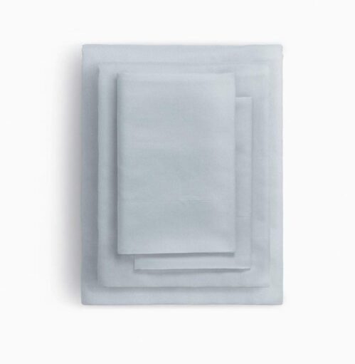 Silvon Premium Full Size Cotton Silver Infused Sheet Set 300 Thread Count for Acne Prone Skin – No Odor and Antimicrobial Sheet – Breathable & Ultra Soft Supima Cotton Sheets (California King,Beige)