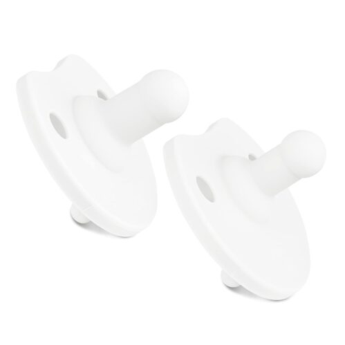 Ryan & Rose Cutie PAT Pacifier Teether (Preemie Kit, White)