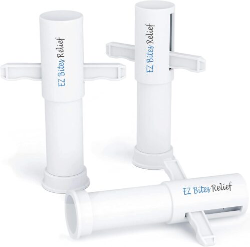 YARKOR Bug Bite Suction Tool 3 Packs, Kid Friendly Venom Extractor Itch Relief, Natural Reduce Itch & Swell, Bite & Sting First Aid for Outdoor Hiking, Backpacking and Camping