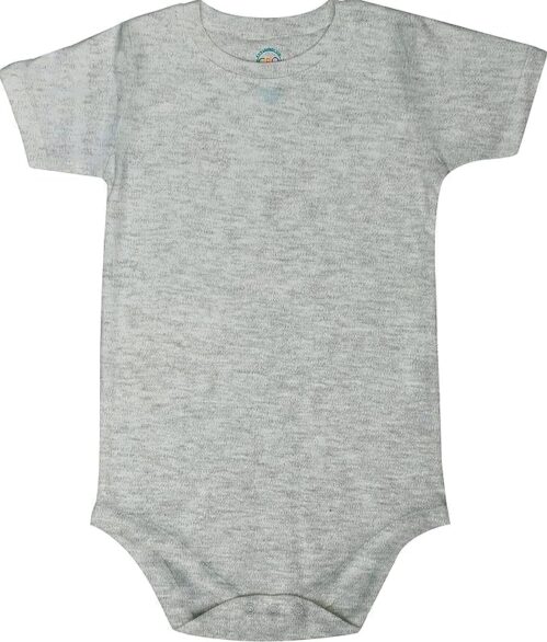 Short Sleeve Round Crew Neck Bodysuits For All Ages 2T-18yrs.