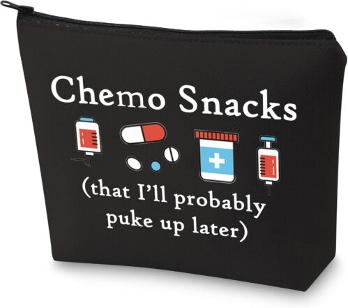 G2TUP Funny Chemo Snacks Chemo Bag Chemo Care Package For Women Warriors (Chemo Snacks)
