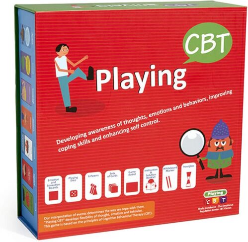Therapy Games for Kids Age 7-14 to Develop Awareness of Thoughts, Emotions & Behaviors, Improve Social Skills, Coping Skills and Enhance Self Control, 15-Games-in-1. Updated Version 2024