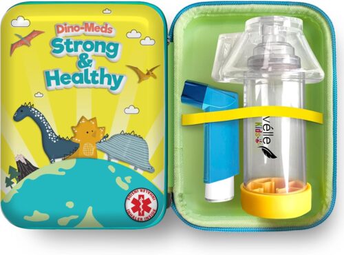 Vivélle Carrying Case for Portable Handheld Inhaler Nebulizer Machine for Adults and Kids, Asthma Inhaler Travel Case, Handheld Mesh Atomizer Machine Holder, Inhaler Spacer Bag. Case Only