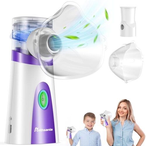 Portable Nebulizer,Nebulizer for Adults & Kids,Handheld Nebulizer for Travel & Home Use.