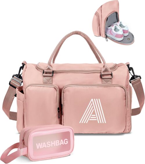 Gifts for Girls, Easter gifts for kids, Initial Gift Travel Duffel Gym Bag, Teen Girl Gifts Trendy Stuff, Tween Duffel Bag, Weekender Bag, Monogram Bags, Gift for Kids, Teacher, Women, Mom