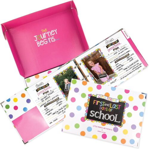 Class Keeper School Memory Book | Scrapbook Album for Kids – Preschool to College | Keepsake Pocket for Every Grade | Photo Pages for Class Photos & School Pictures