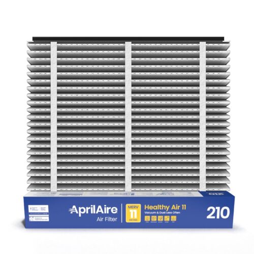 AprilAire 210 Replacement Filter for AprilAire Whole House Air Purifiers – MERV 11, Clean Air & Dust, 20x25x4 Air Filter (Pack of 2)