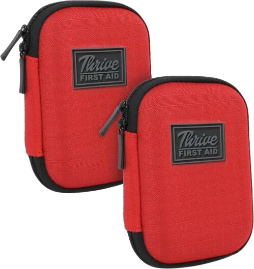 Thrive 66 Pieces Travel Essentials Mini First Aid Kit- Multipack (Shell)