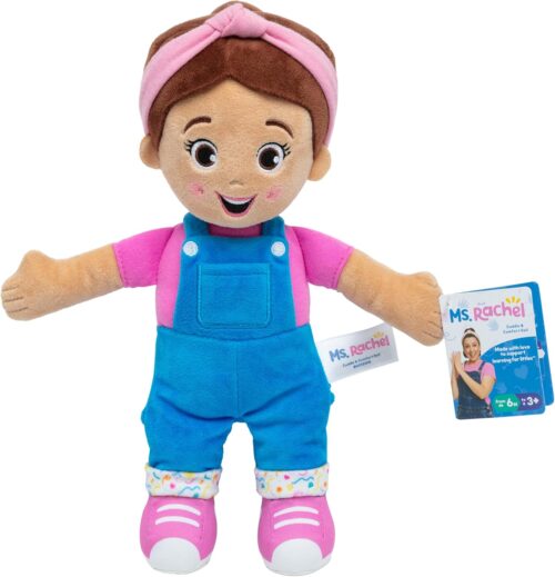 Ms. Rachel Official Cuddle & Comfort Doll, 11” Premium Plush Baby Toy, Toddler Toys for Girls & Boys for Ages 6 Months to 3+