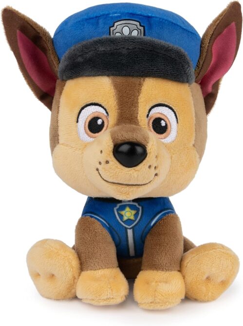 GUND Official PAW Patrol Chase in Signature Police Officer Uniform Plush Toy, Stuffed Animal for Ages 1 and Up, 6″ (Styles May Vary)