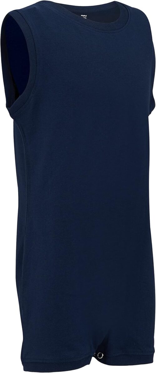 Kaycey Special Needs Adaptive Clothing For Children & Adults, SLEEVELESS Bodysuit