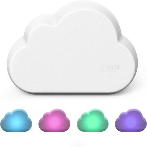 Pure Enrichment PureBaby Cloud Ultrasonic Cool Mist Humidifier – Quiet Variable Mist for up to 24 Hrs, Color Night Light, BPA-Free, Ideal for Baby